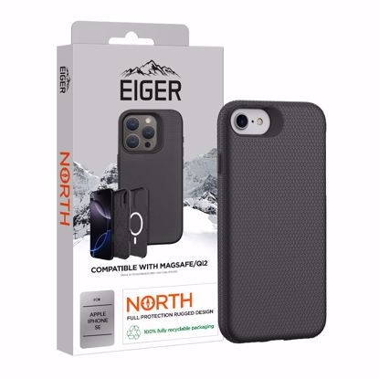 Picture of Eiger Eiger North Magsafe Case for Apple iPhone SE in Black